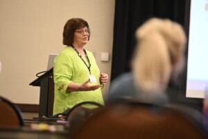 gay hibbits speaking at the rural empowerment conference